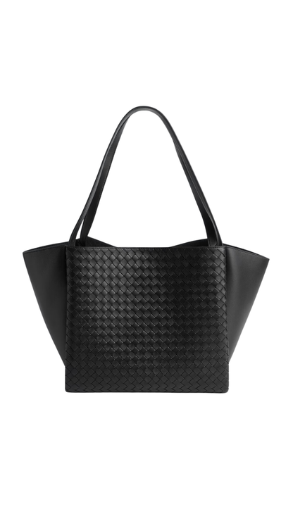 Corso in Black-Brass Vibrato Tote Bag