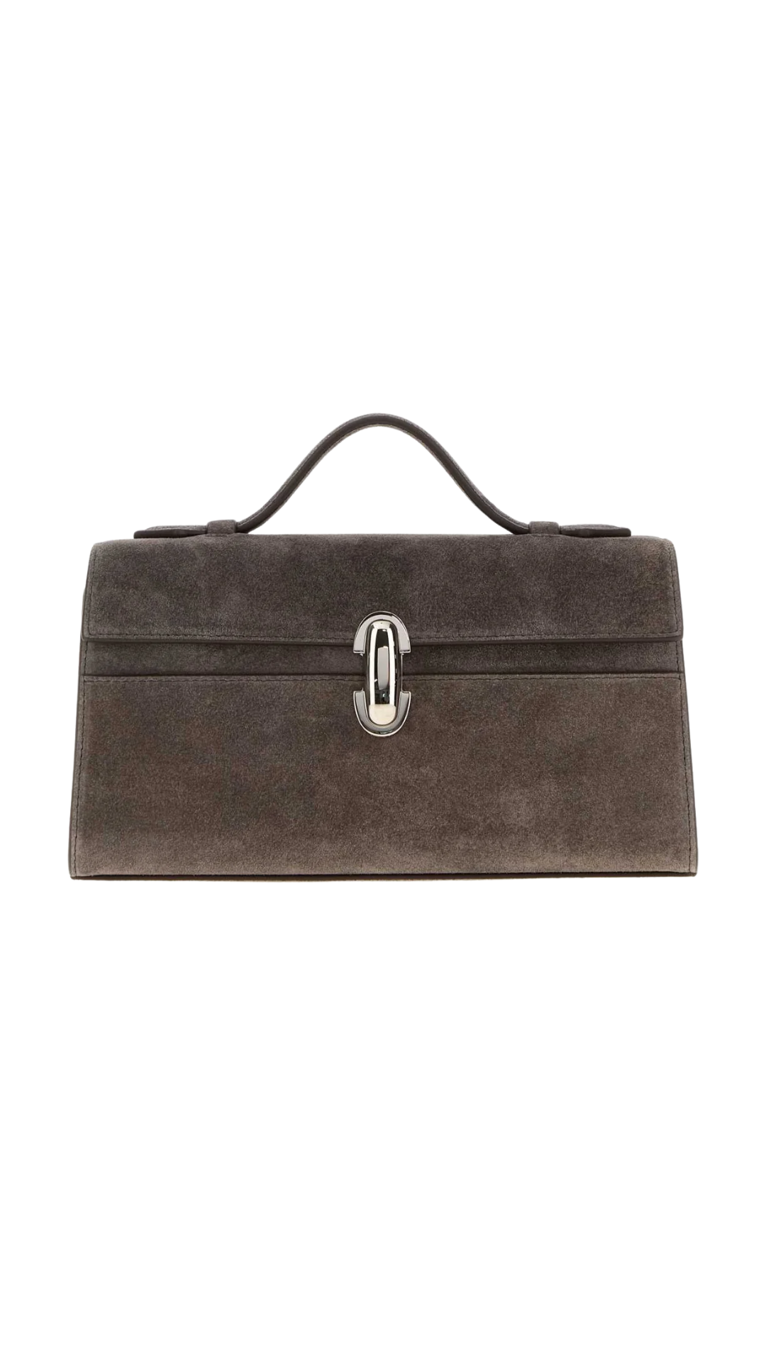 Symmetry Pochette Bag in Smoke Grey