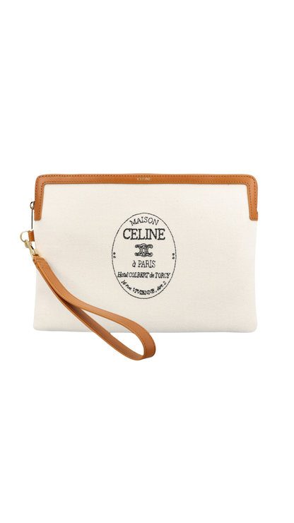Small Pouch in Beige