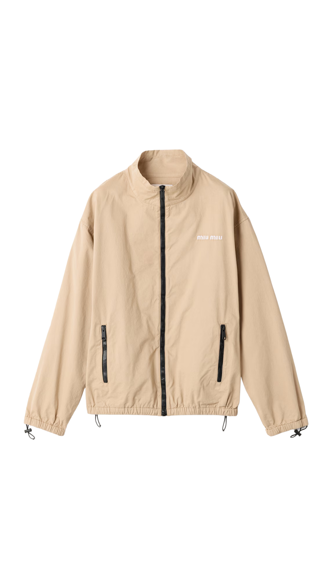 Washed Gabardine Blouson Jacket in Cord