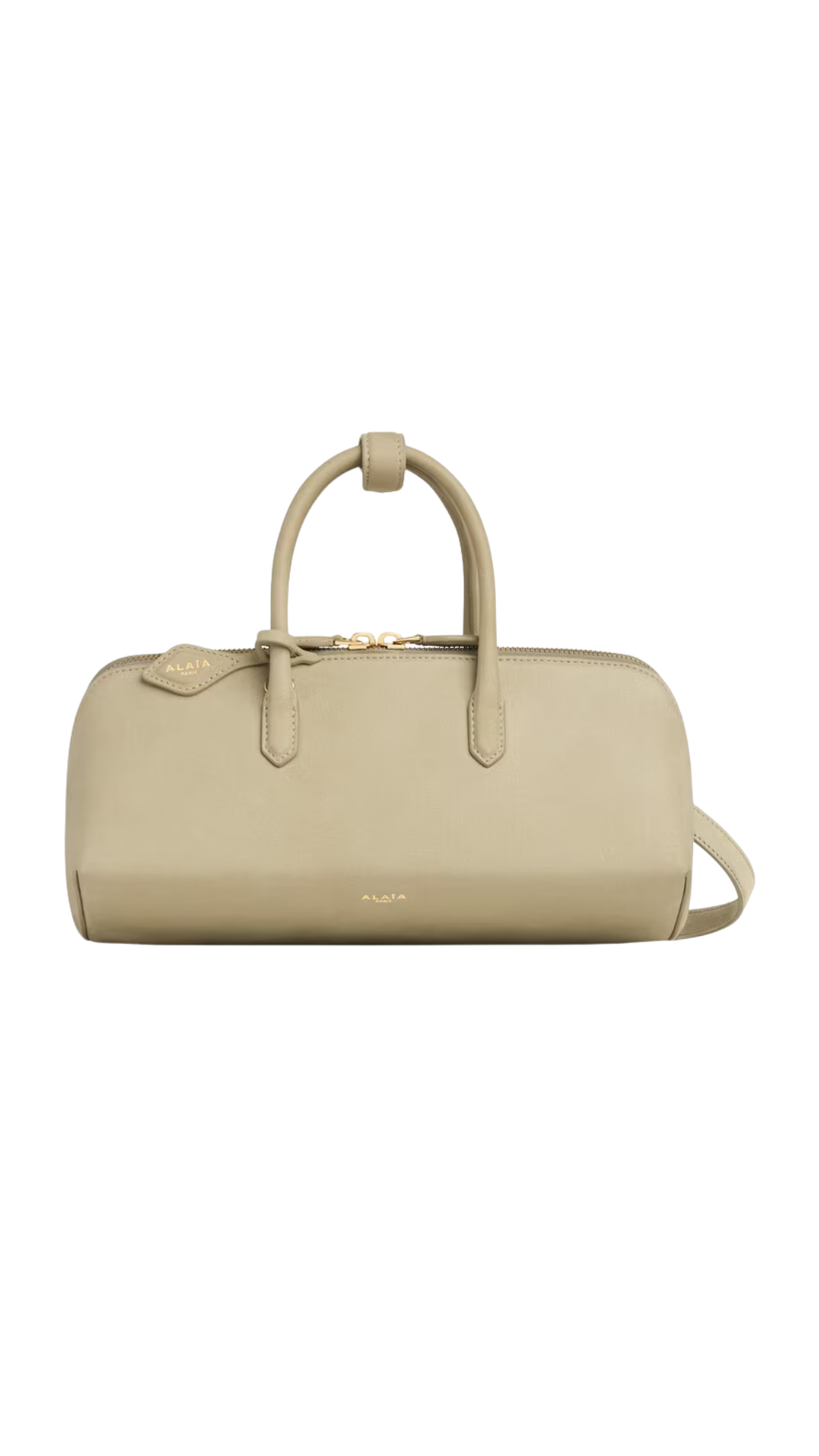 Delta Small Bag in Almond Green Nubuck