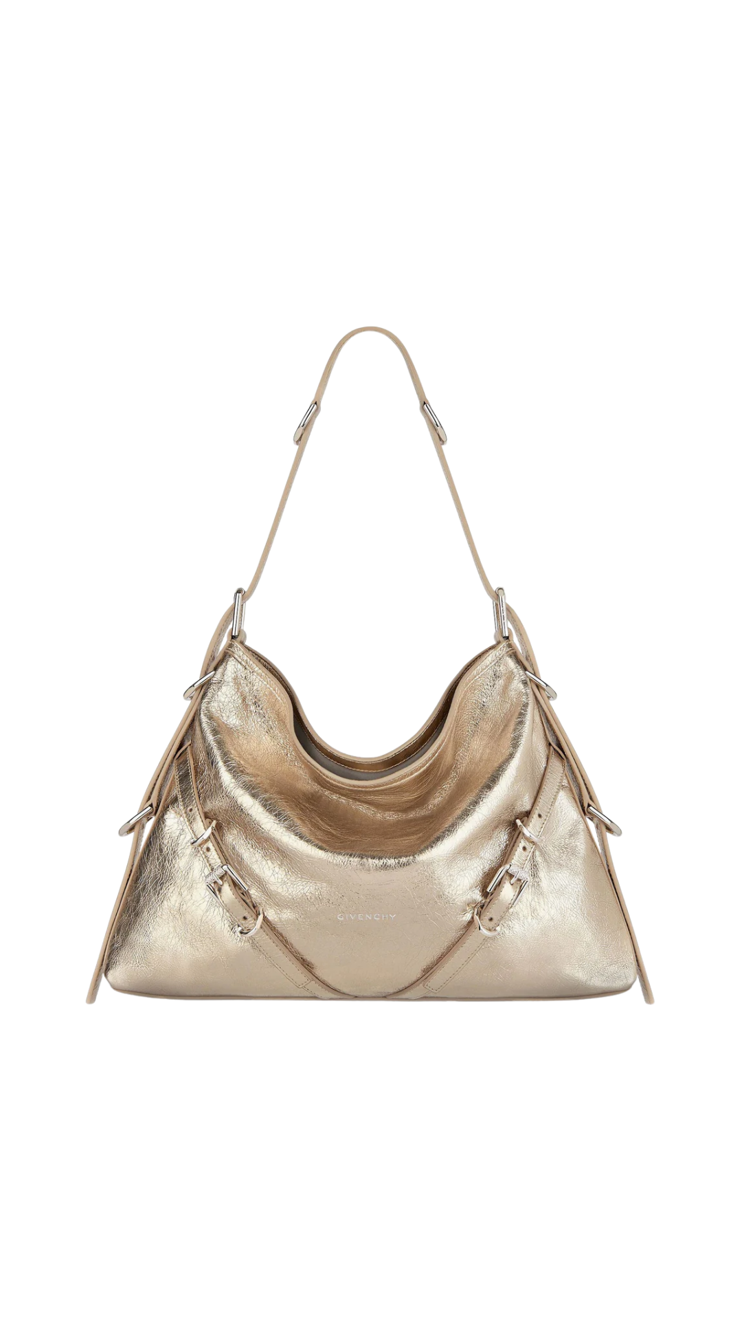Medium Voyou bag in Metallized