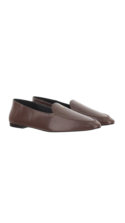 Aura Loafer in Vintage Brown Goatskin