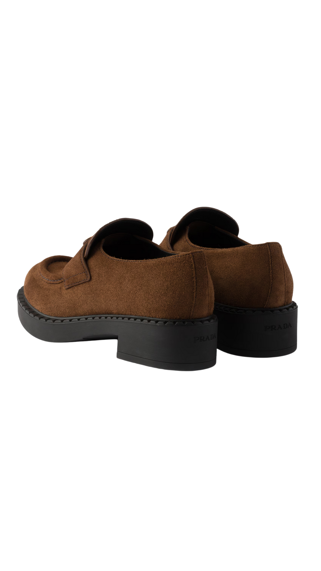 Chocolate Suede Loafers