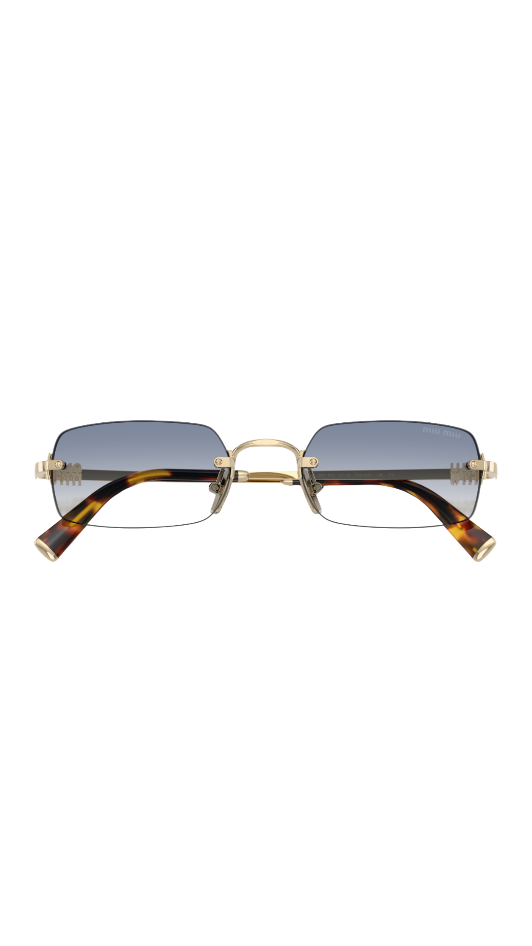 Miu Miu Eyewear in Indigo Lenses