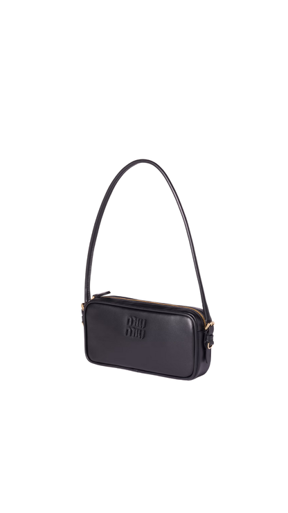 Leather Pouch in Black
