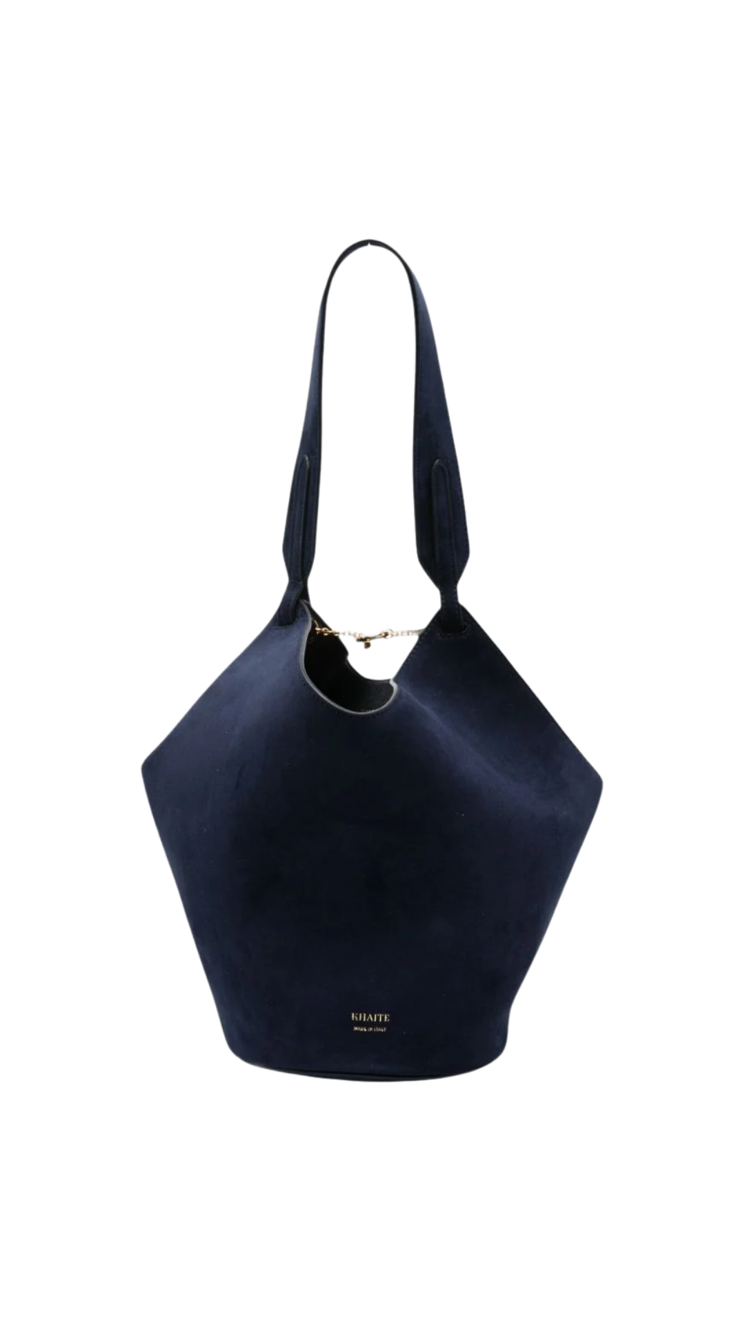 Mini Lotus Tote in Navy