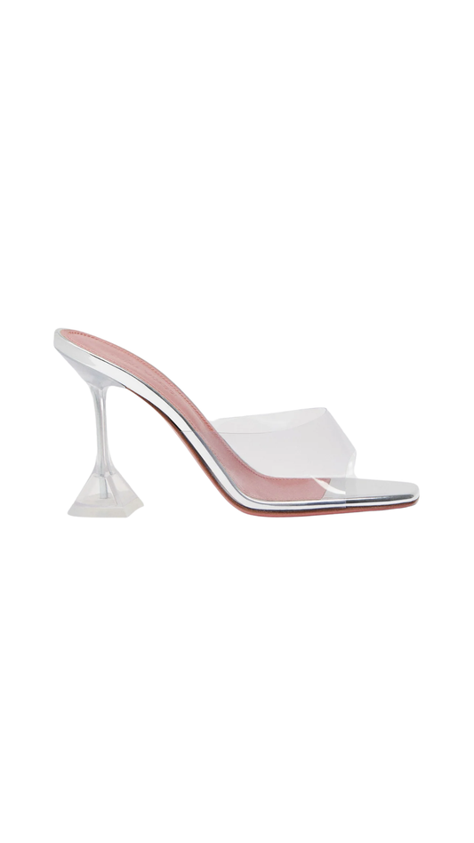 Lupita Glass Slipper 95 Transparent Pvc