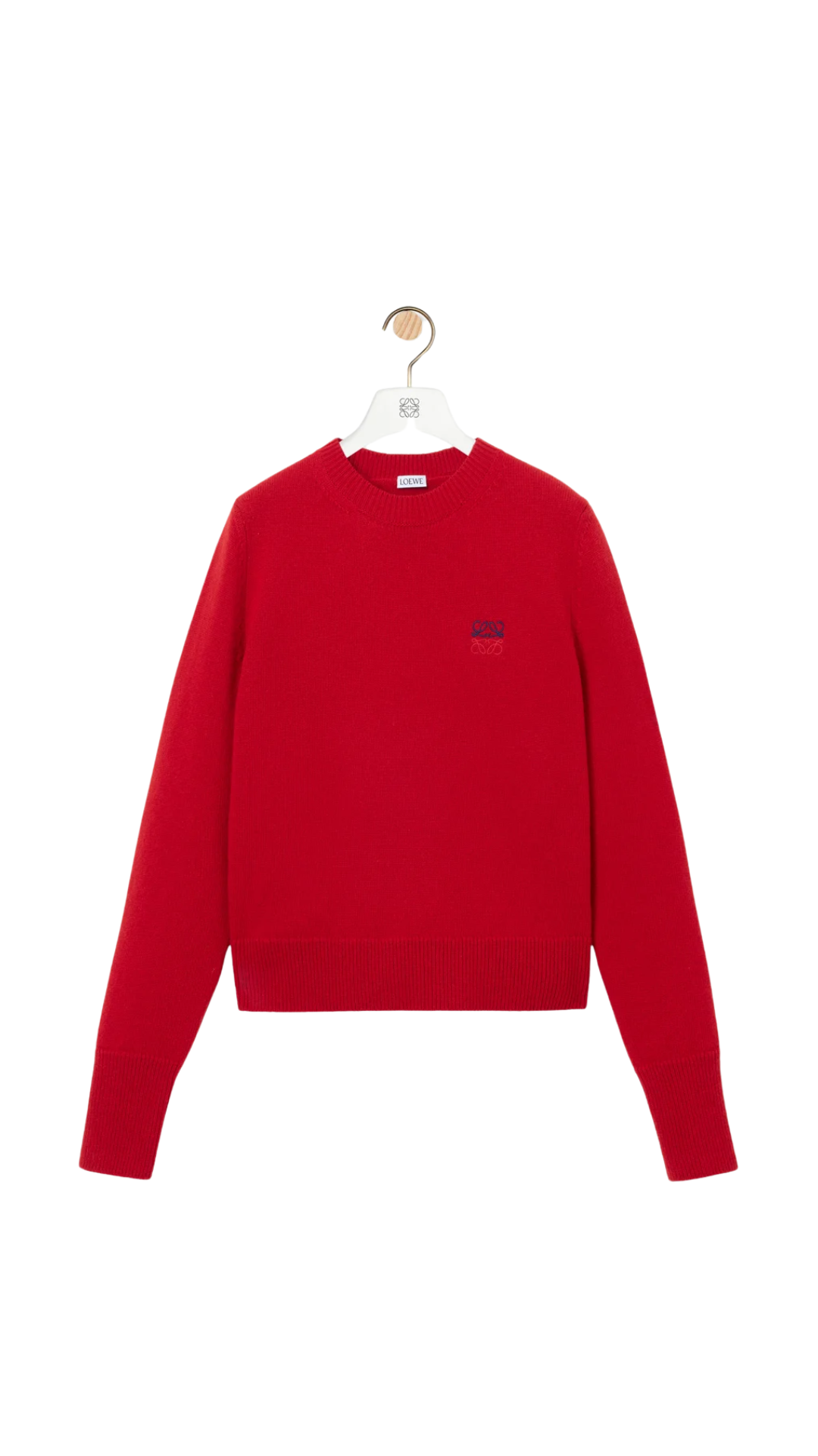 Sweater in Red Wool