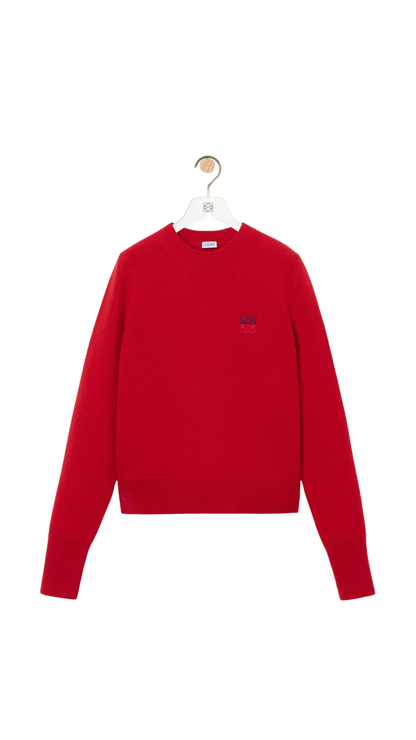 Sweater in Red Wool