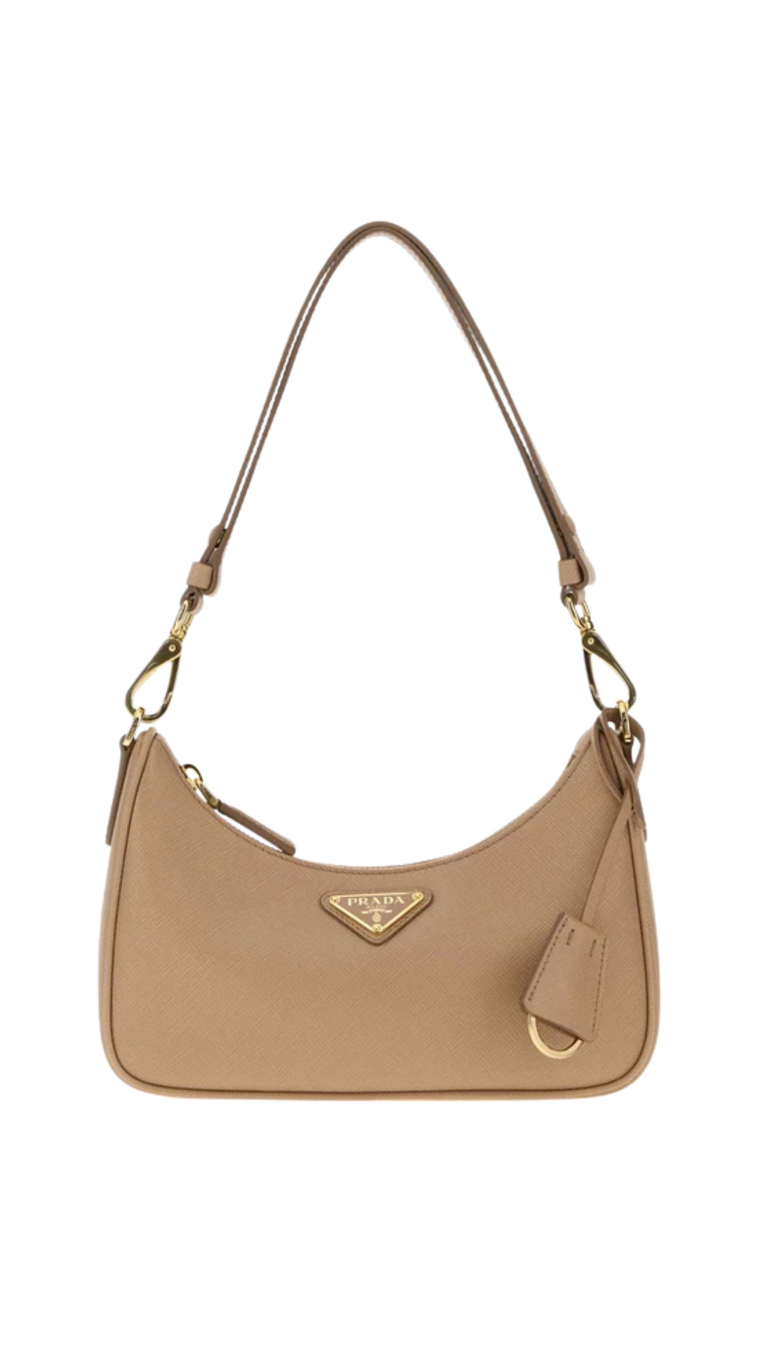 Re-Edition Mini Saffiano Leather Bag