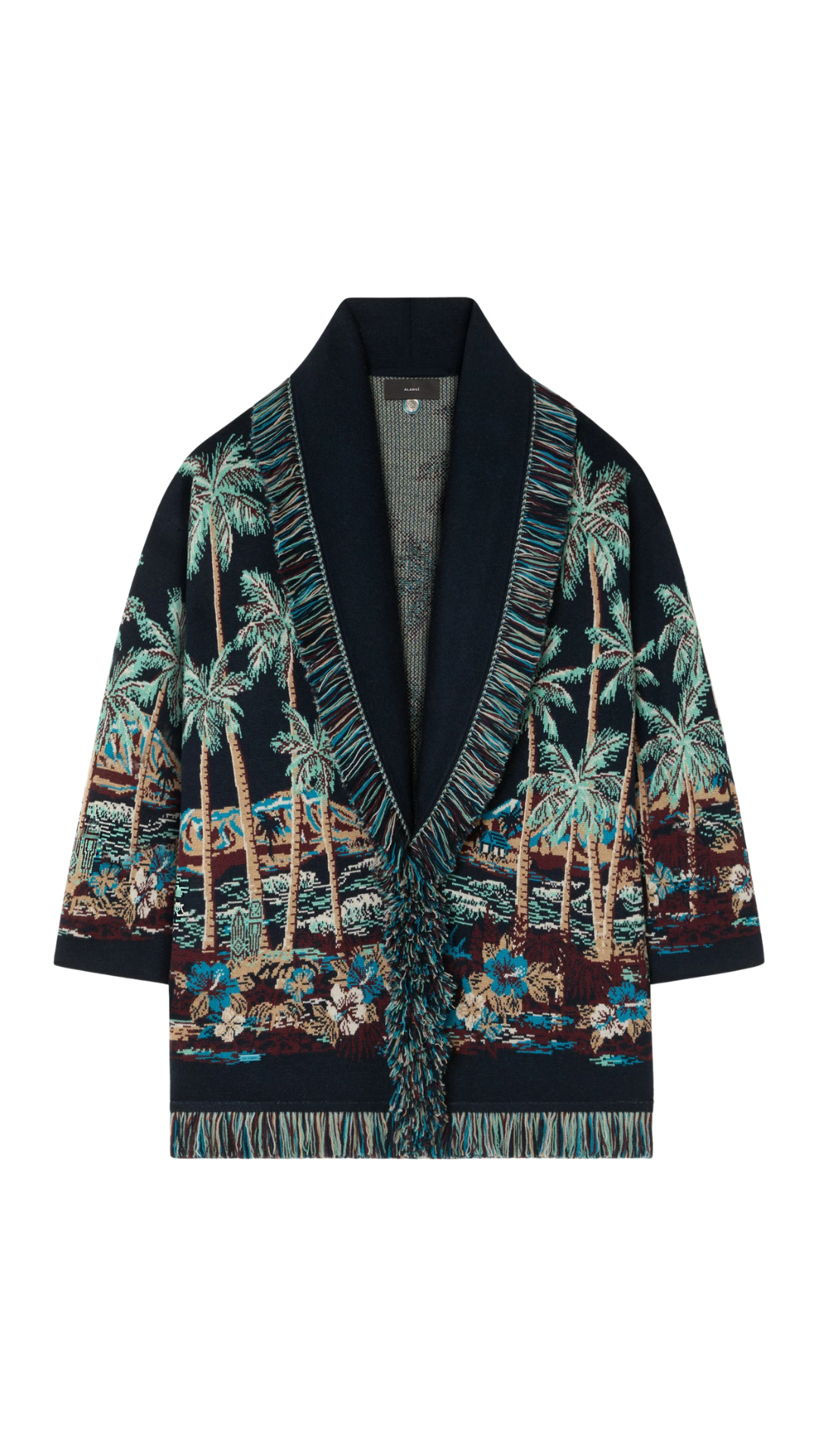 Diamond Head Cardigan in Midnight Blue/Multicolor