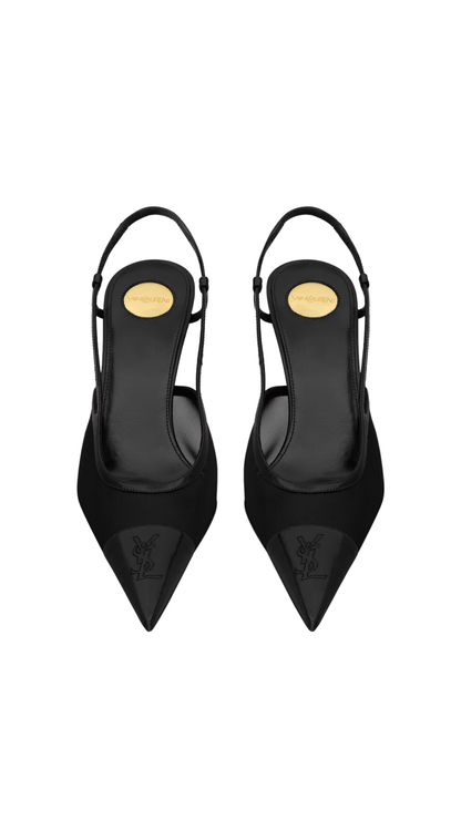 Renée Slingback Pumps in Mesh