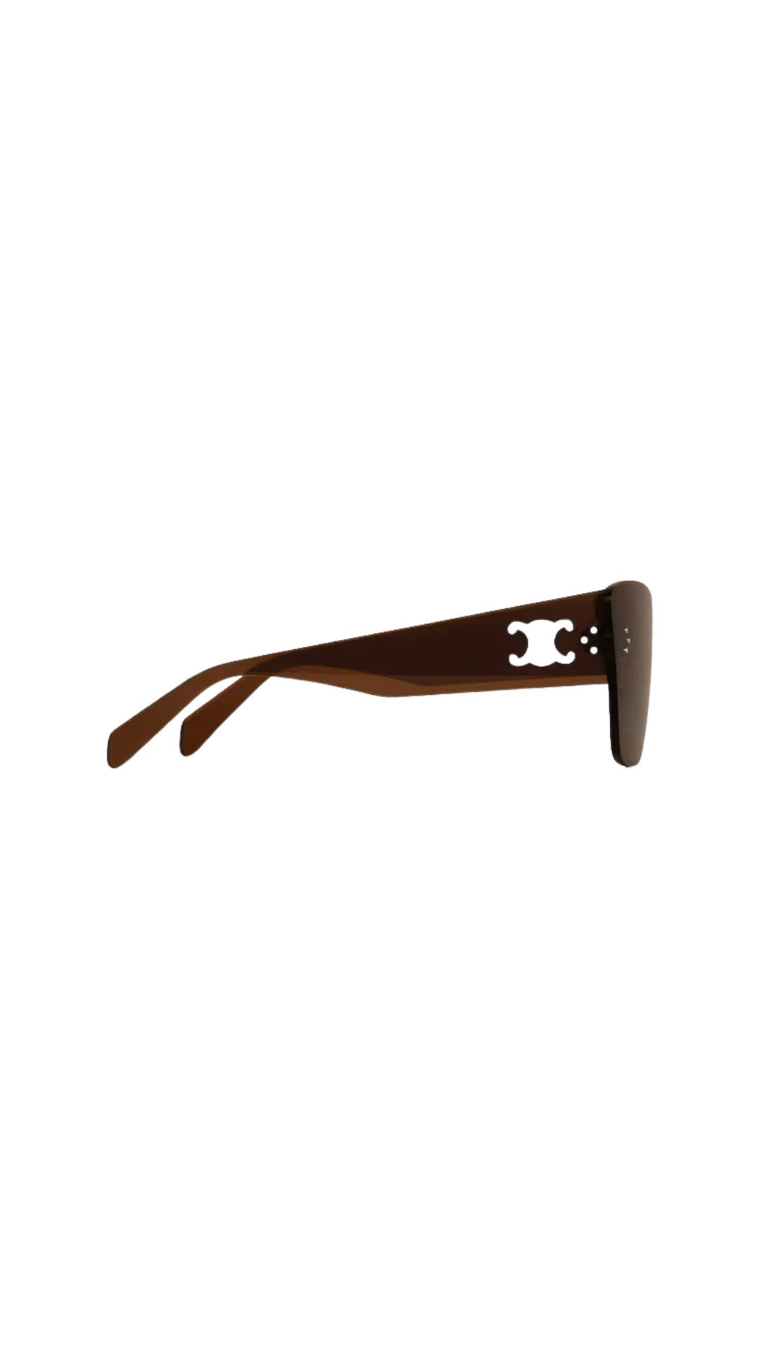 Sundown Shade Sunglasses in Brown Nylon