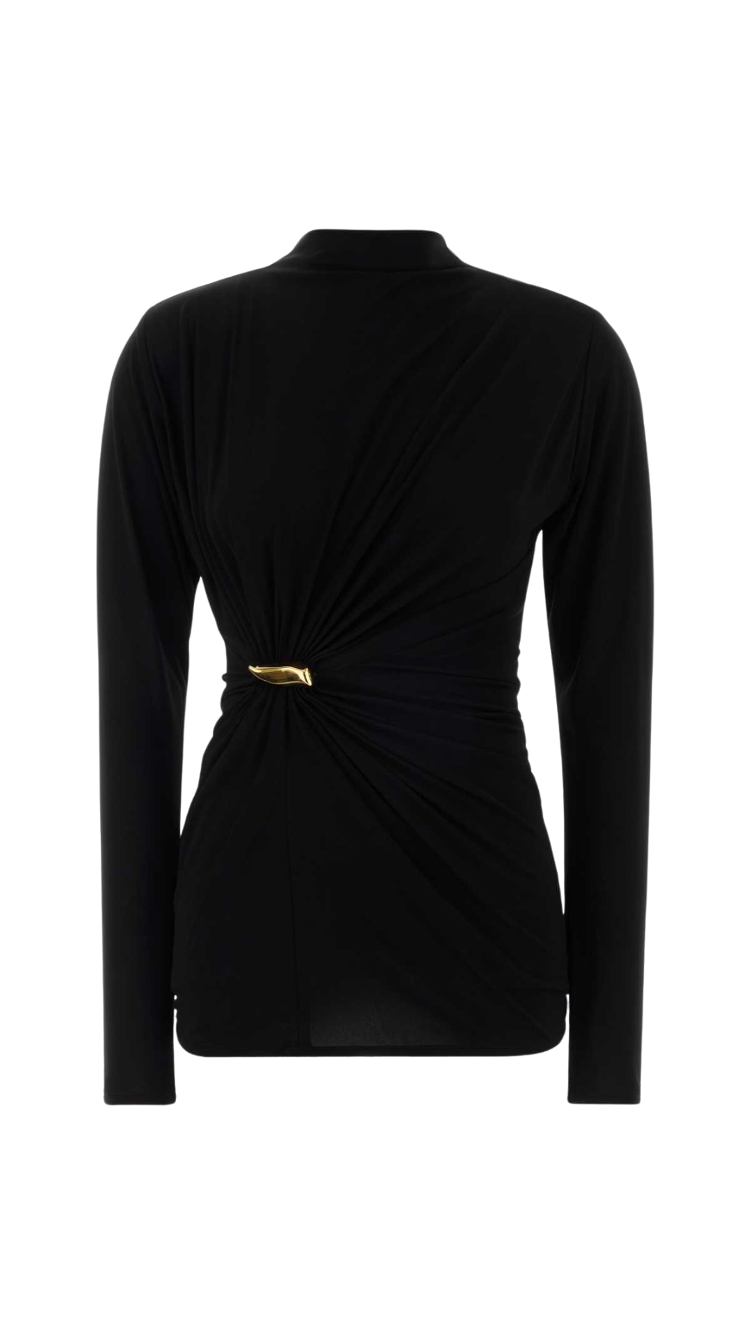 Draped Top in Black
