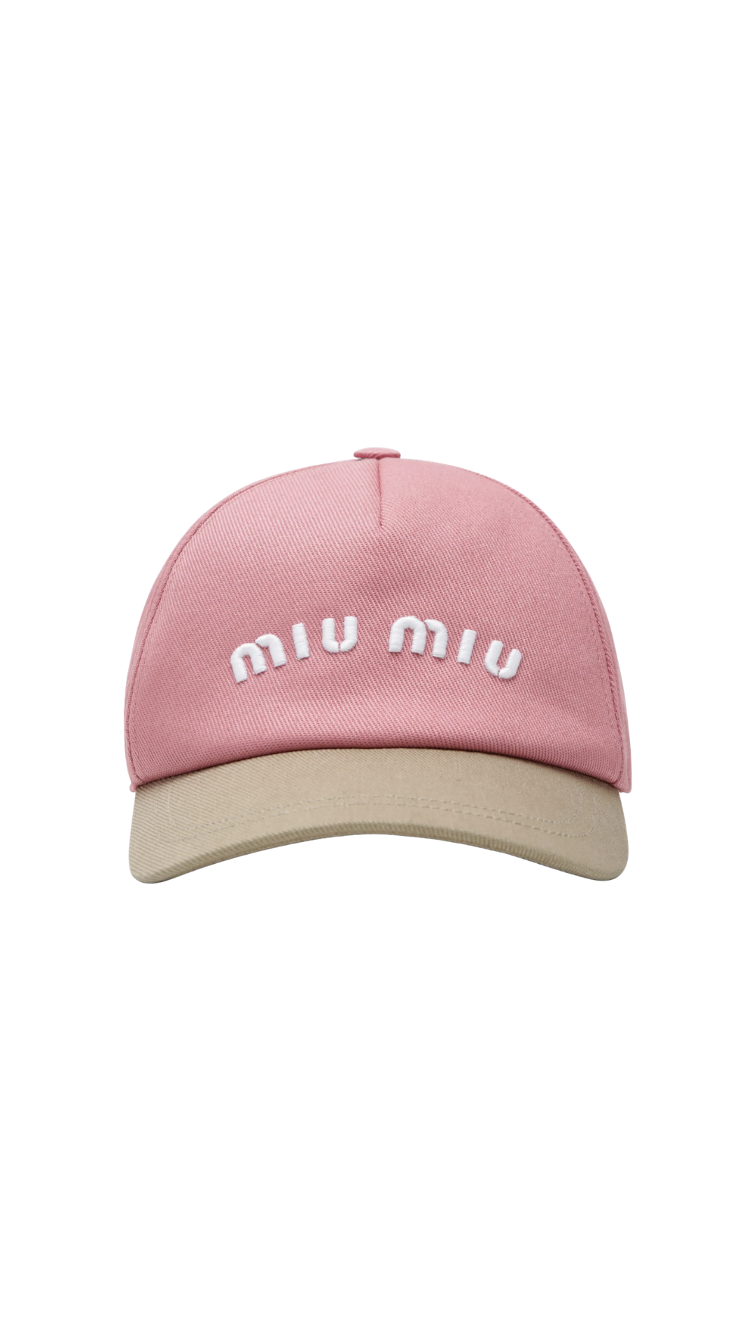 Drill Baseball Cap in Begonia Pink/Cord