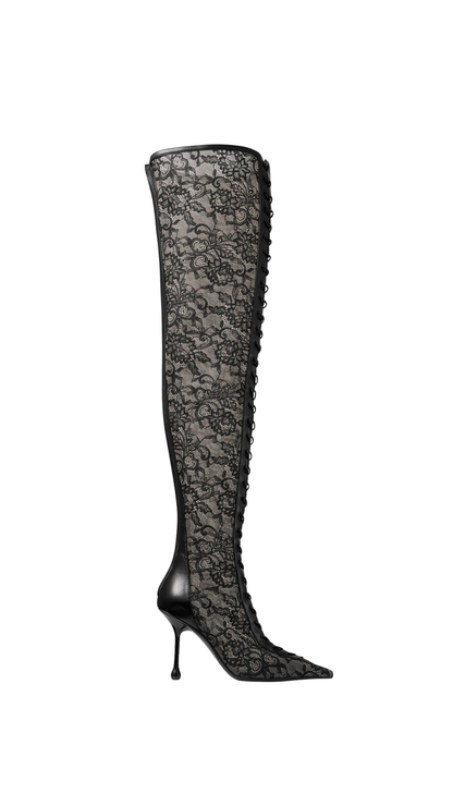 Scarlett Over The Knee 95 in Black