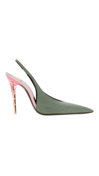 Luza-GD Pumps in Green