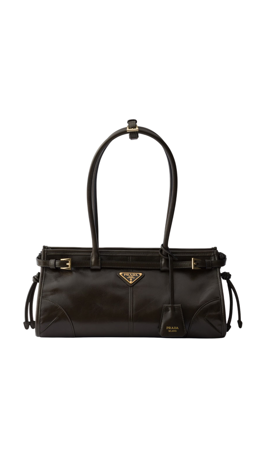 Bonnie Medium Leather Handbag in Forest
