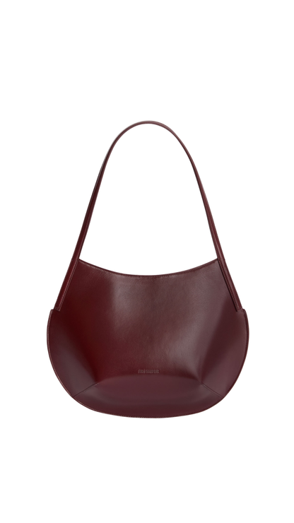 Kante Shoulder in Chestnut Brown Leather Shoulder Bag