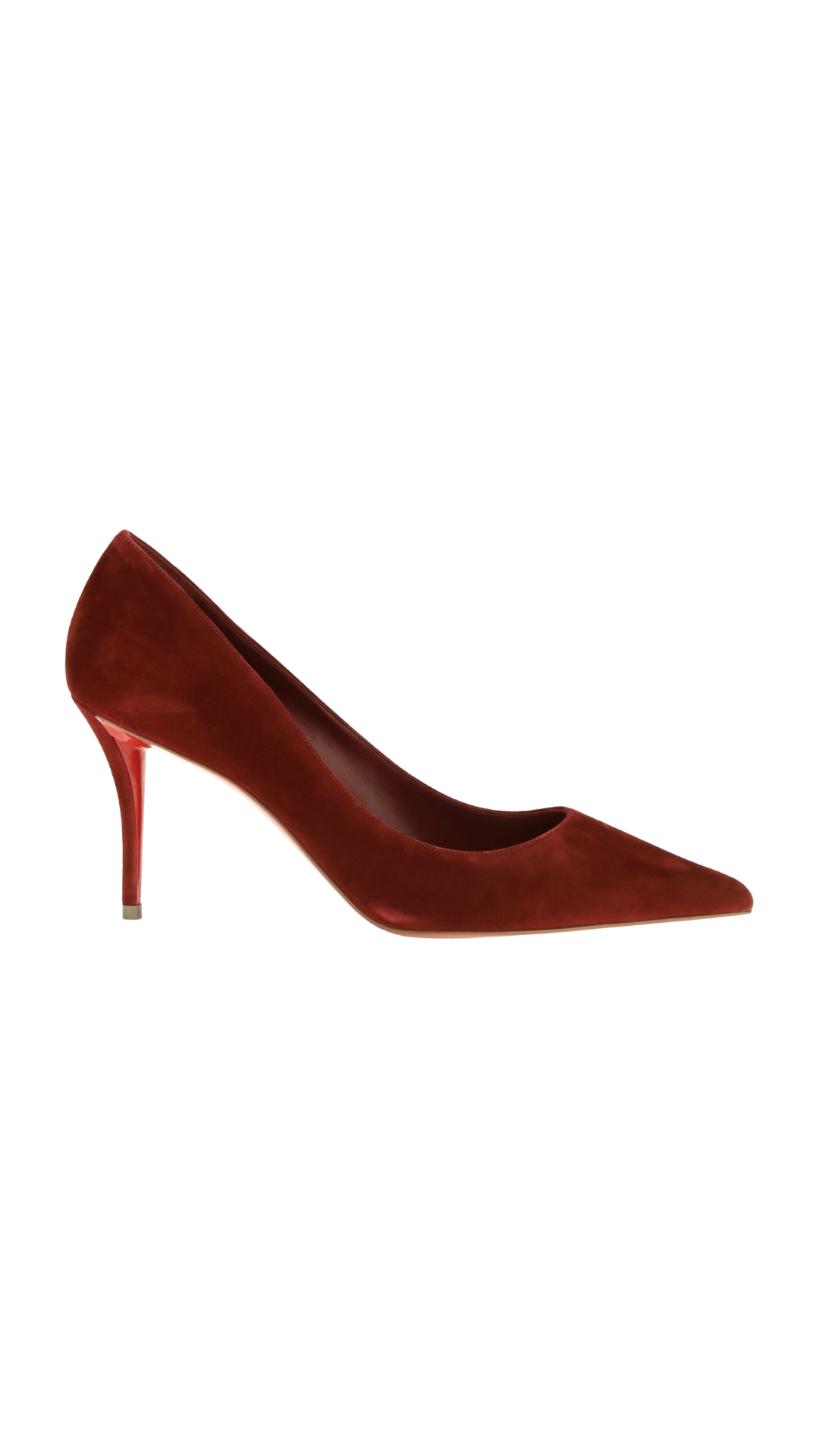Miss Z 80 mm Pumps - Veau Velours - Red- Women (Copia)