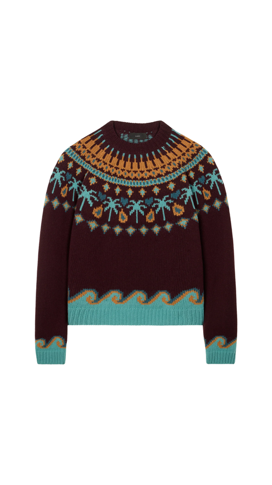 Sweet Winter Sweater in Vermouth/Multicolor