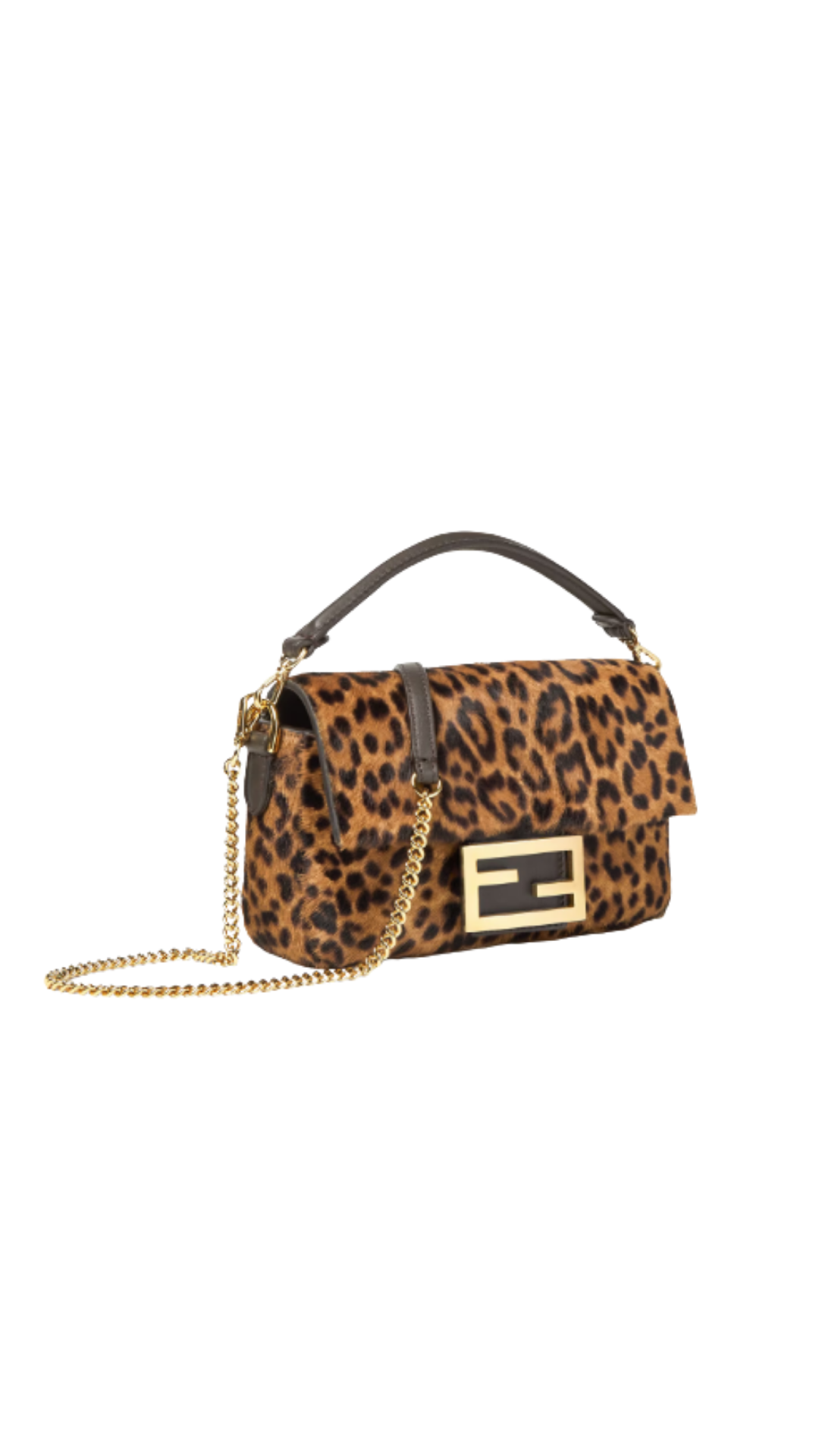 Baguette Mini Printed cavallino calfskin bag