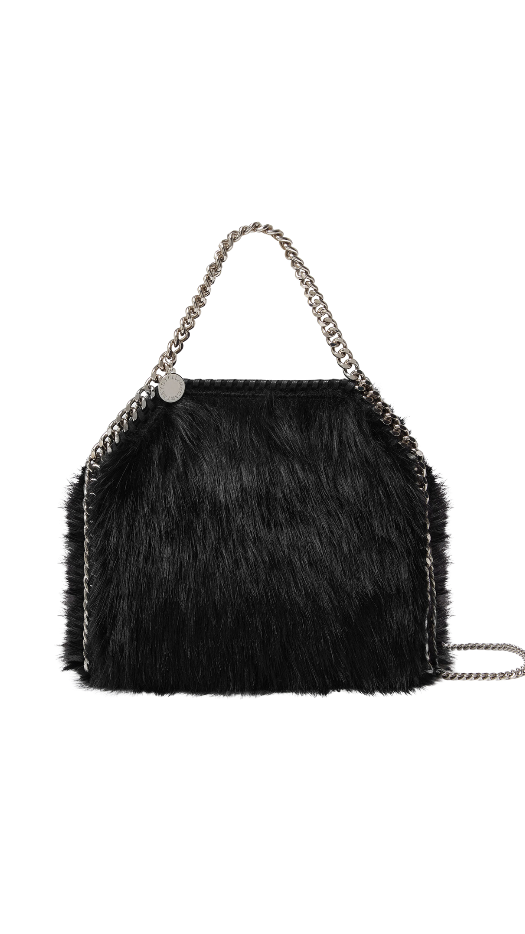 Falabella Mini Tote Bag in Black