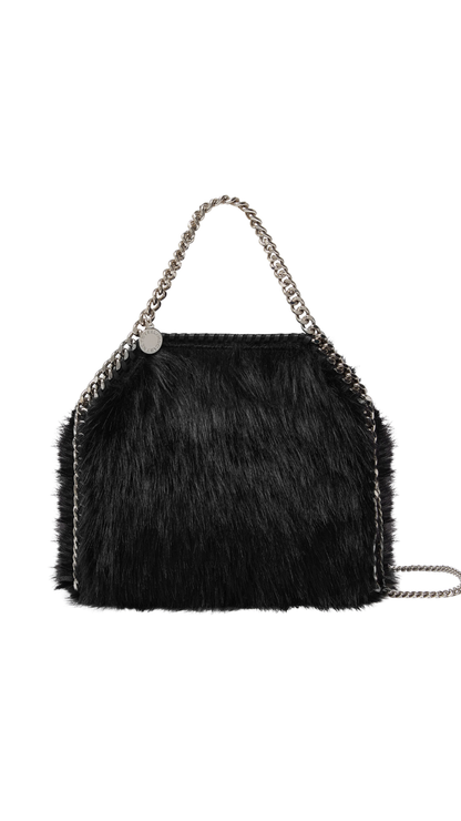 Falabella Mini Tote Bag in Black