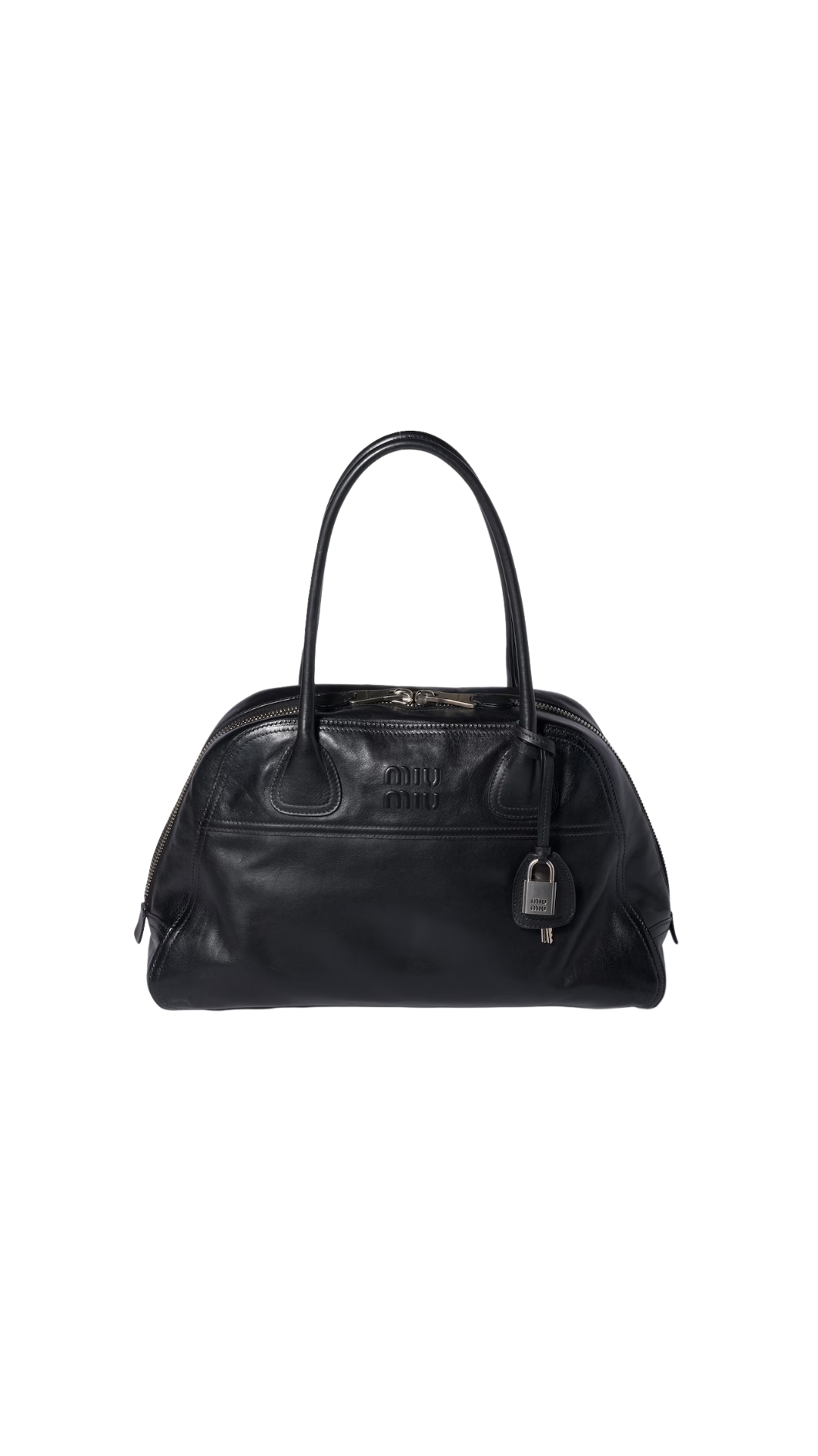 Vivant Leather Bag in Black