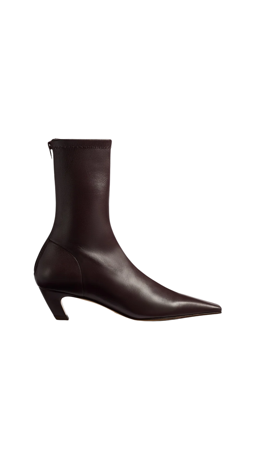 Arizona Stretch Ankle Boot in Bordeaux