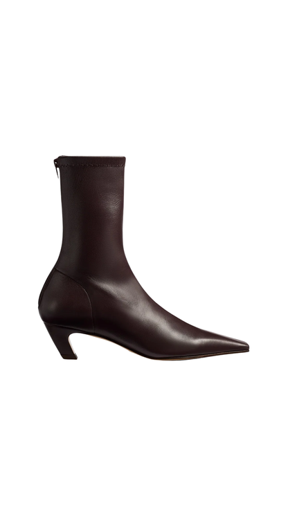 Arizona Stretch Ankle Boot in Bordeaux