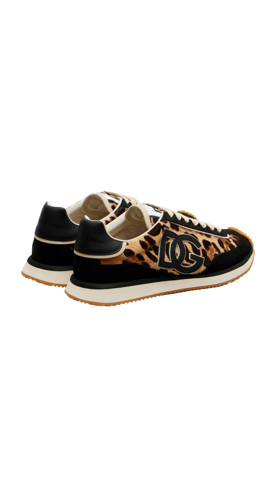 DG Cushion Sneakers in Calf Hair and Suede Sneakers