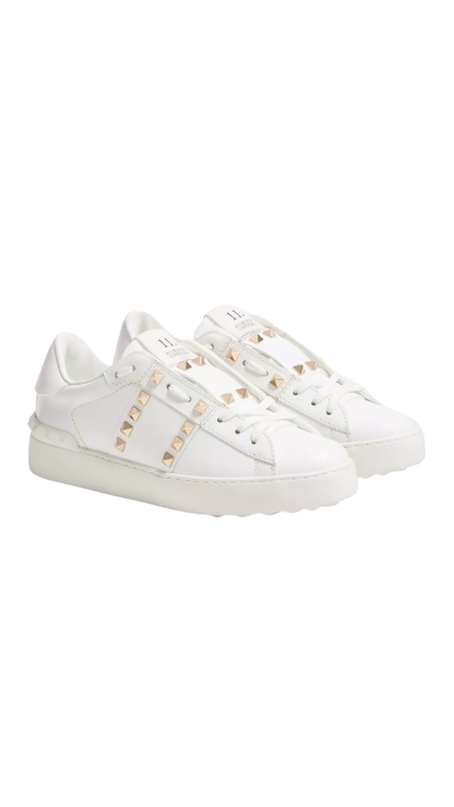 Rockstud Untitled Sneaker in White