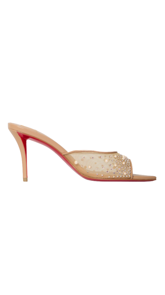 Miss Z Mule Degrasstrass in Blush