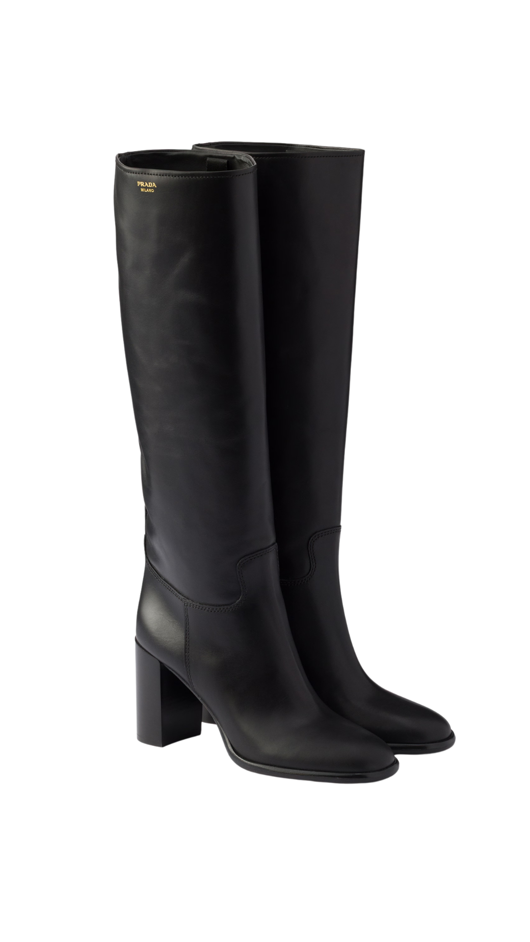 Leather Boots in Black