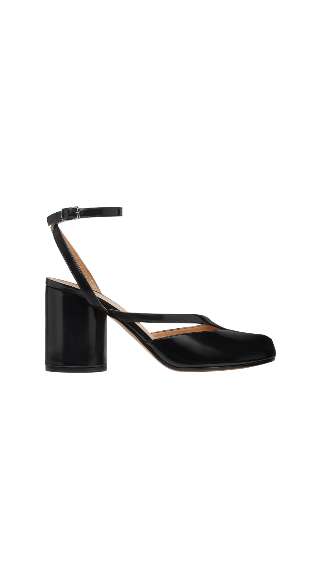 Tabi Pump Sandals in Black