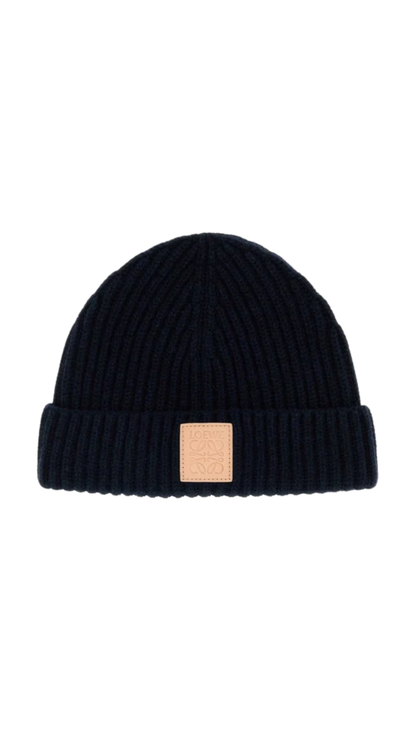Beanie in Blue Navy Cashmere