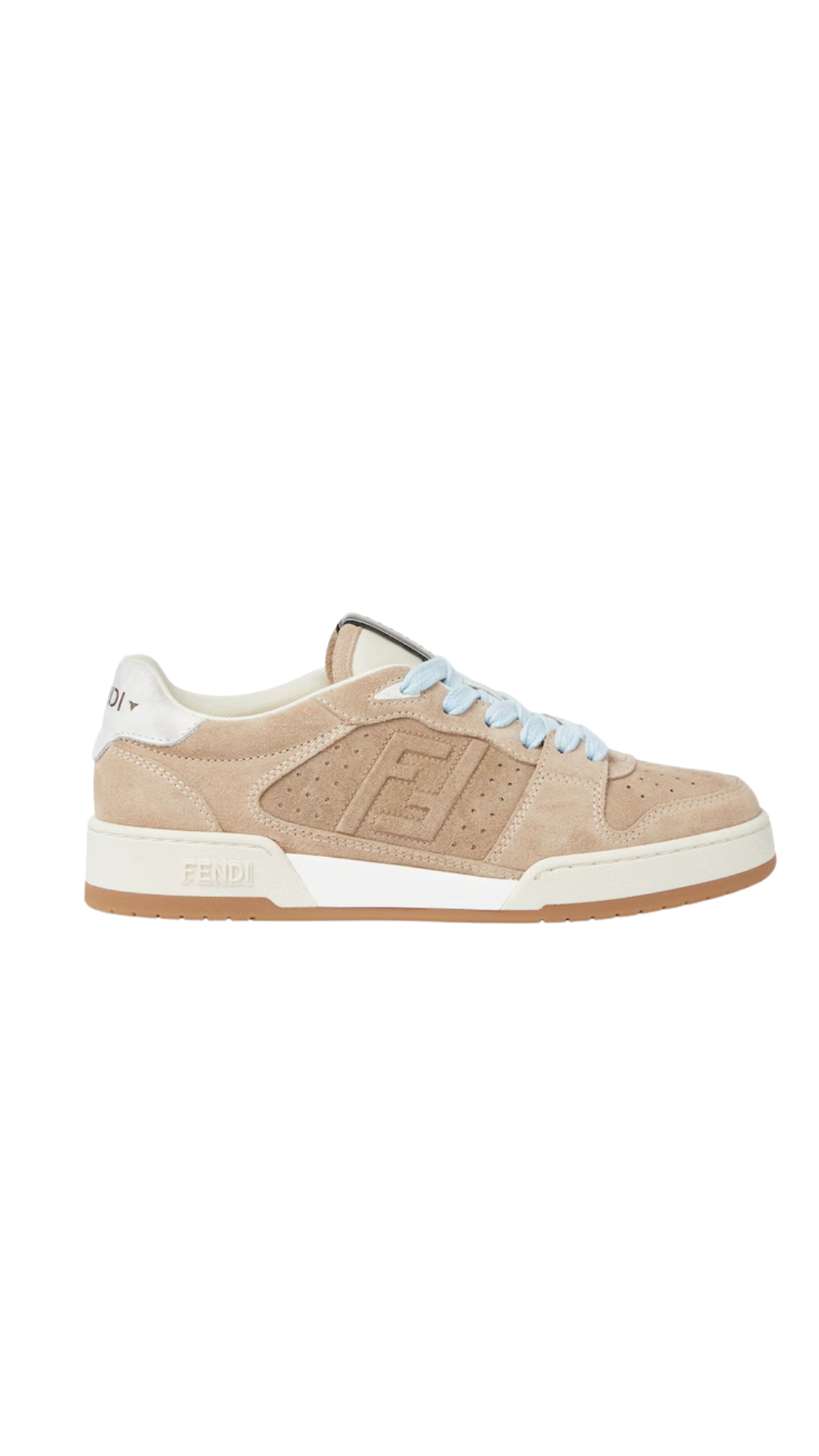 Match Sneakers in Ecru Suede Low-Tops