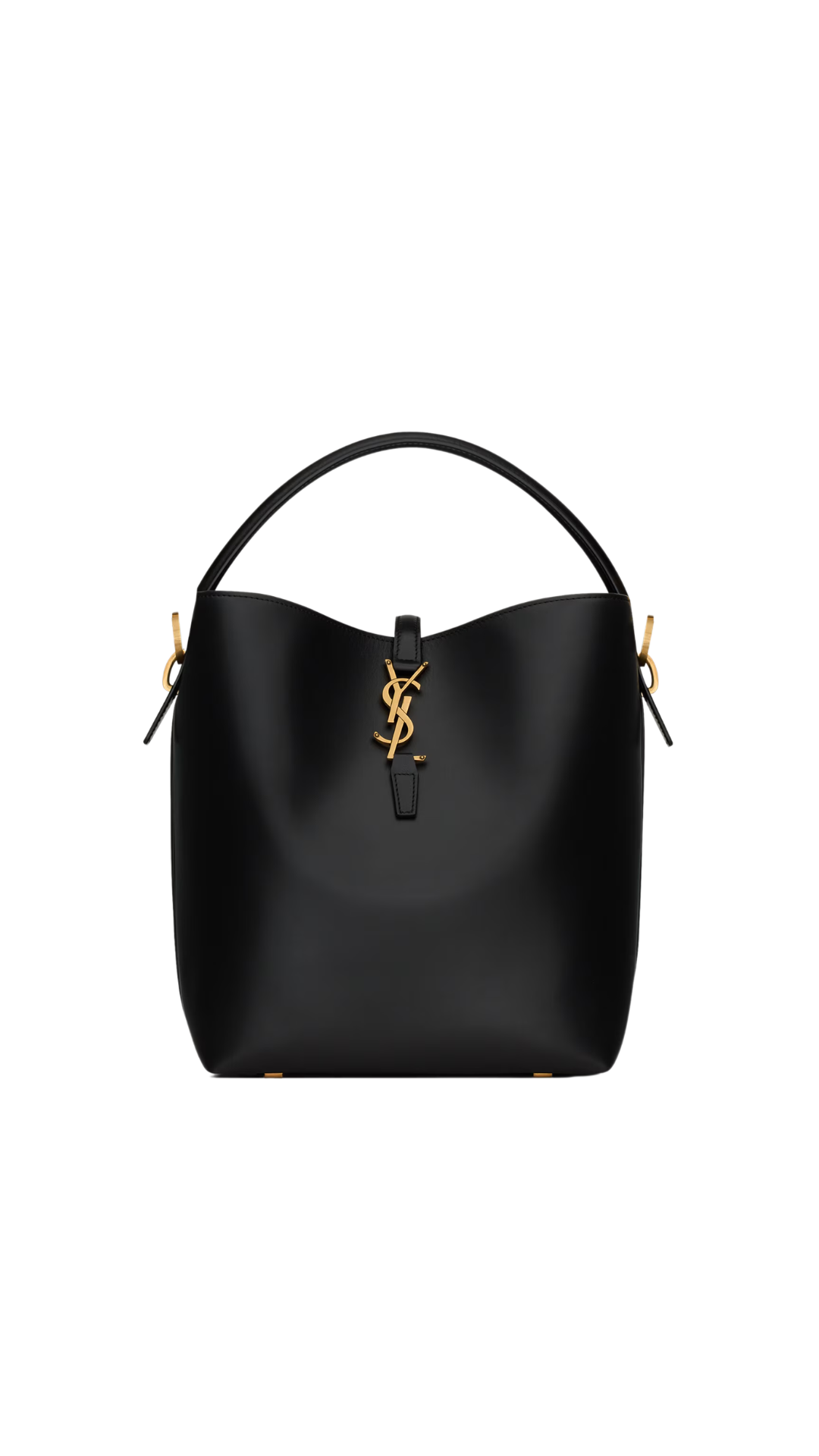 Le 37 in Black Shiny Leather