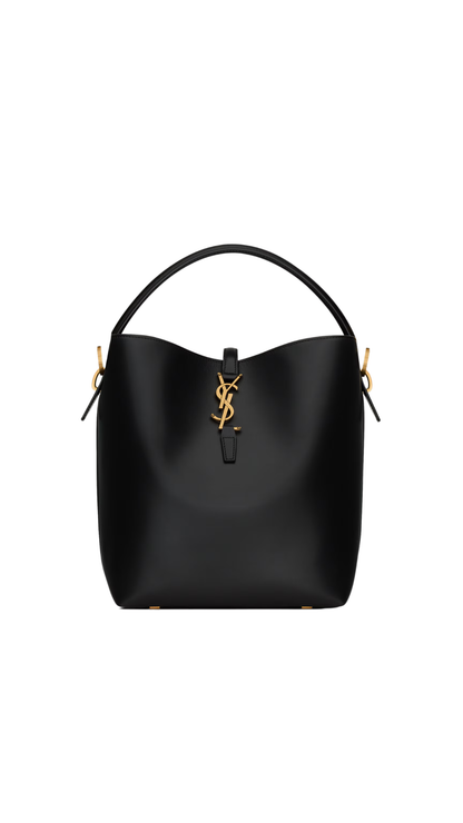 Le 37 in Black Shiny Leather