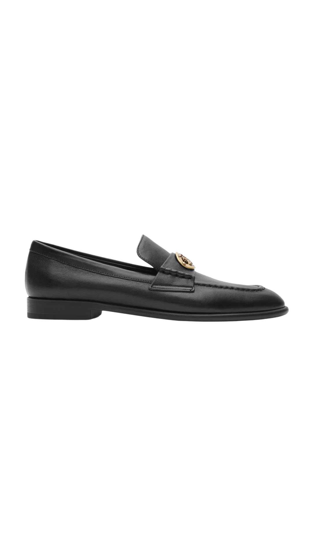 Leather Opal Loafers in Black
