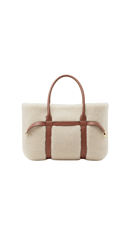 Small Ghiera Shopper in Ancient Paper/Caramel Sugar/Sun Gold