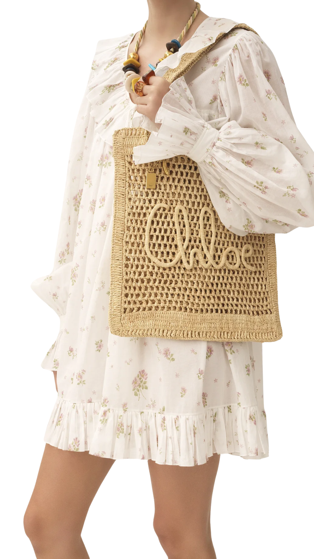 Summer Banana Tote Bag in Hot Sand