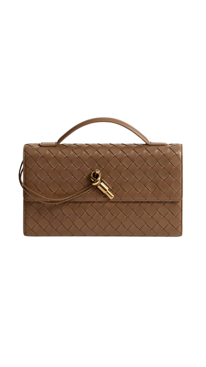Andiamo Clutch 25 in Dark Caramel 20