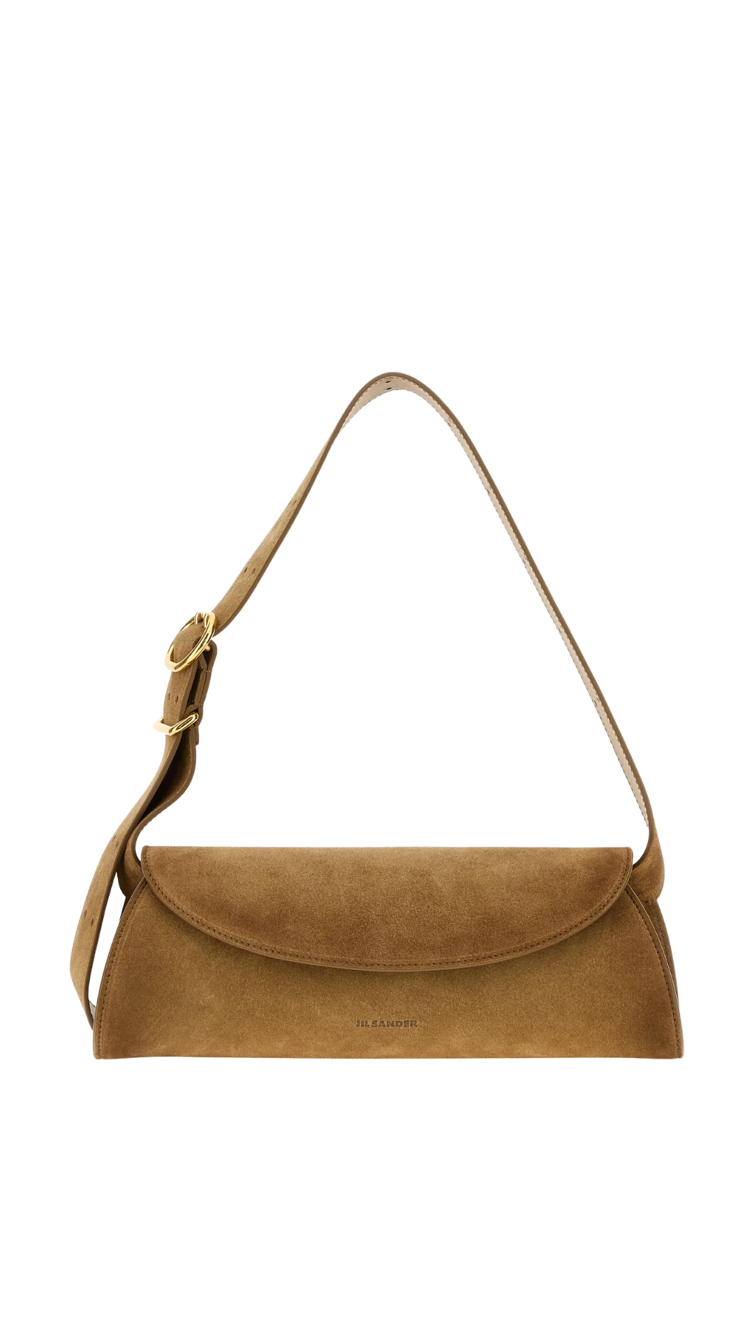 Cannolo Small in Brown Suede