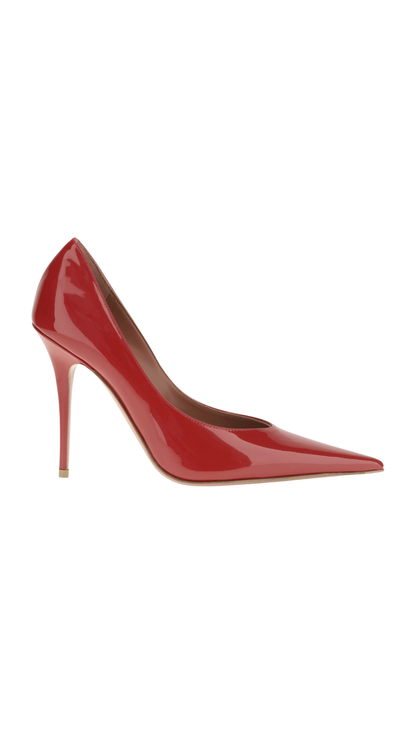 Anok Pump 2.0 in Red Leather