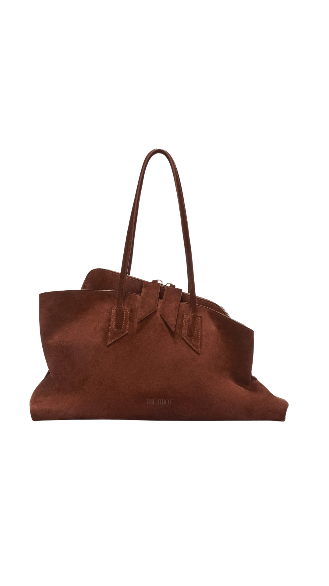 La Passeggiata Medium Light Chocolate Top Handle