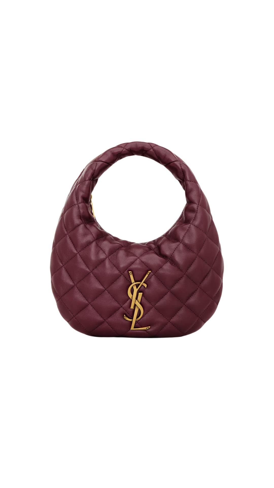 Icarino in Rouge Carbenet Quilted Nappa