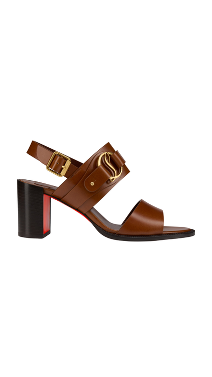 Her In Roma  Patinated Calf Leather - Dark Carmine